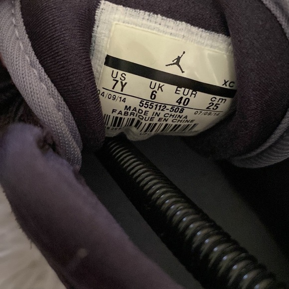 Jordan retro mid Iron purple sneakers - Picture 10 of 11